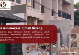 Jasa Renovasi Rumah Batang