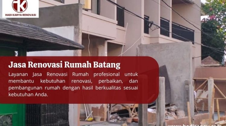 Jasa Renovasi Rumah Batang