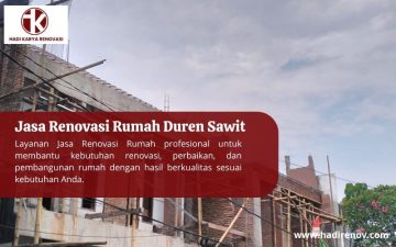 Jasa Renovasi Rumah Duren Sawit