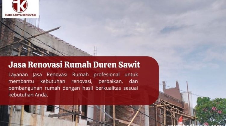 Jasa Renovasi Rumah Duren Sawit